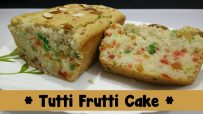 Eggless Tutti Frutti Cake Recipe By Cooking With Smita