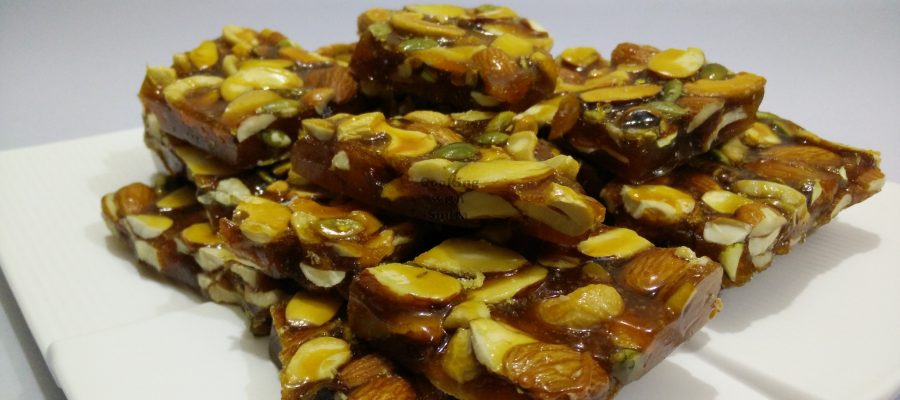 Dry Fruit Chikki Recipe by Cooking with Smita | Mixed Nuts Brittle